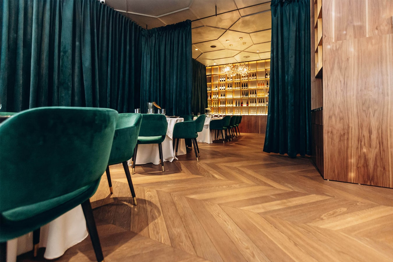 Imagen de una instalación que incorpora parquet WINco Devon