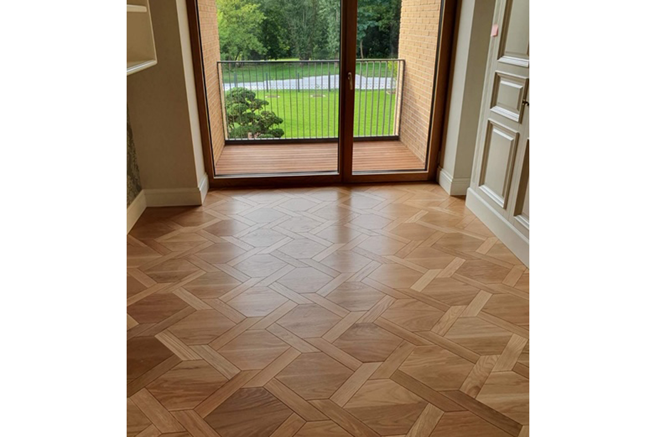 Imagen de una instalación que incorpora parquet WINco Geo
