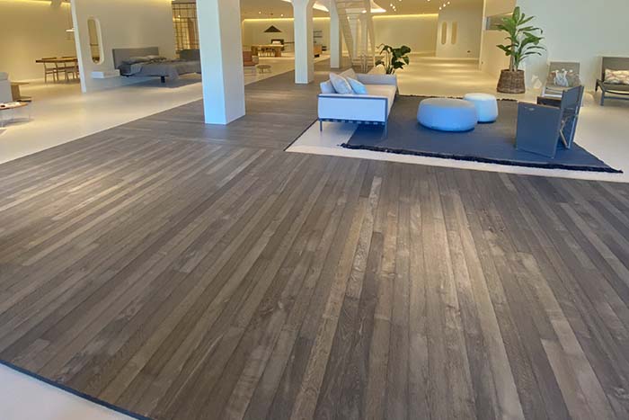 Suelos de madera WINco en el estudio Zentrum Barcelona Suelos de madera WINco en el estudio Zentrum Barcelona